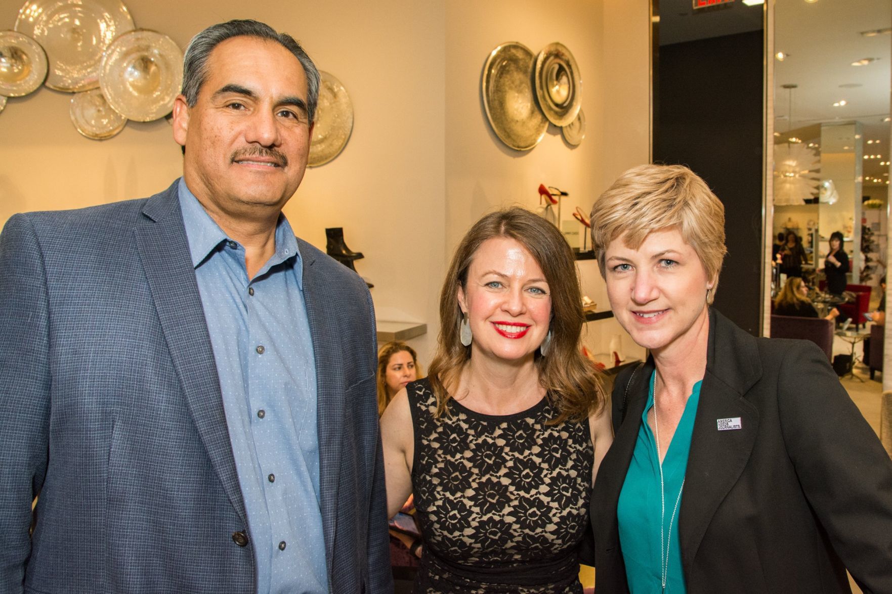 Gilbert Bailon, Elisa Crouch Tomich, Elizabethe Holland Durando